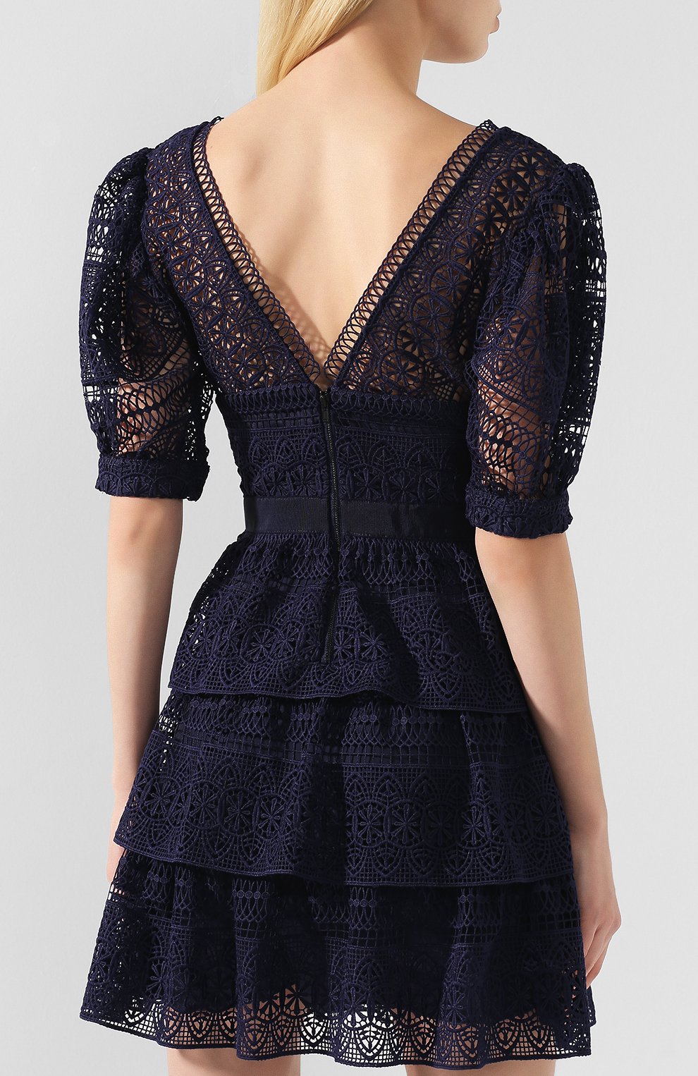 Кружевное мини-платье SELF-PORTRAIT, арт. SP20-068, фото 4
