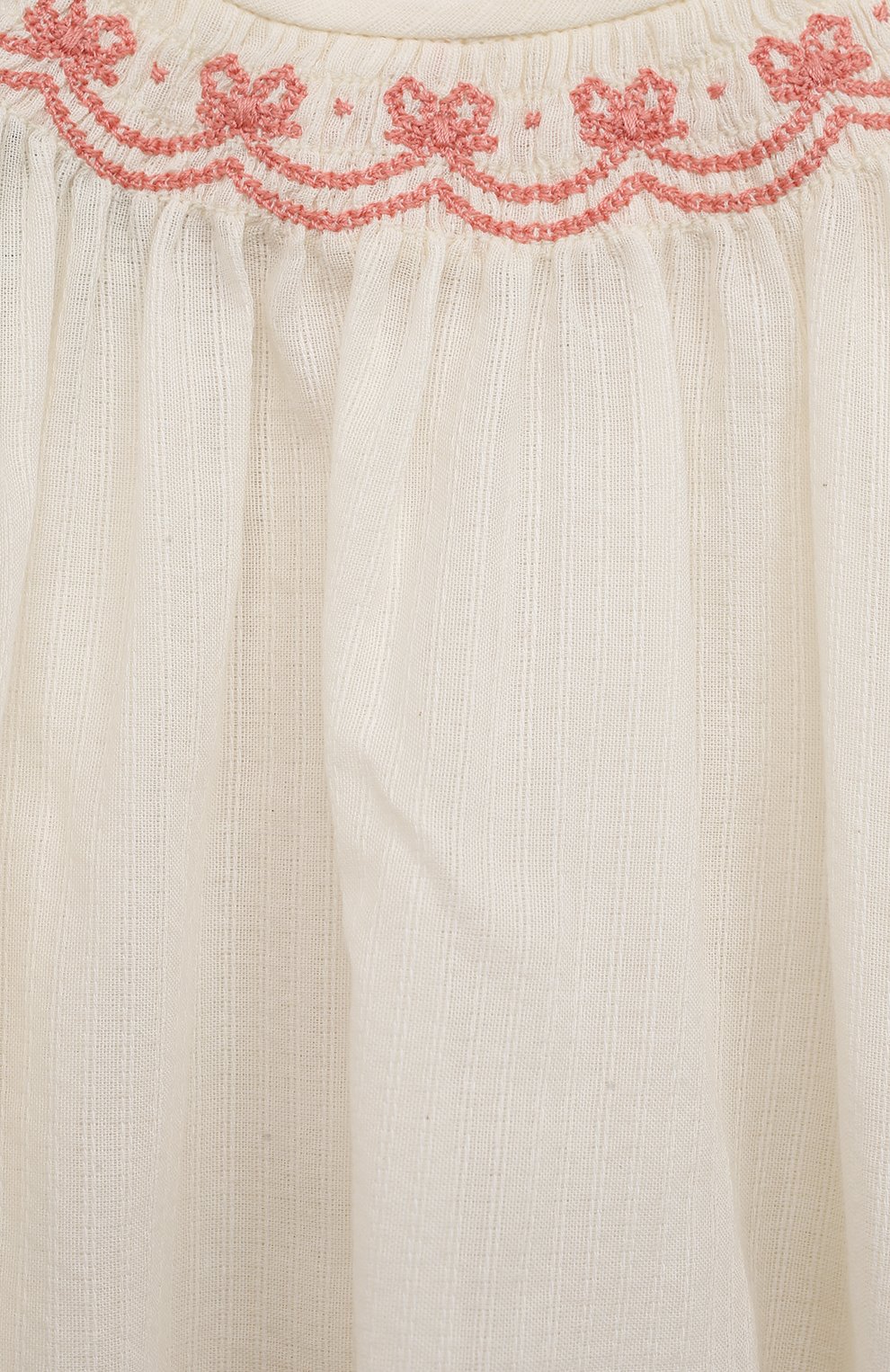 Хлопковая блузка GUCCI, арт. 615541 ZAEFQ, фото 3