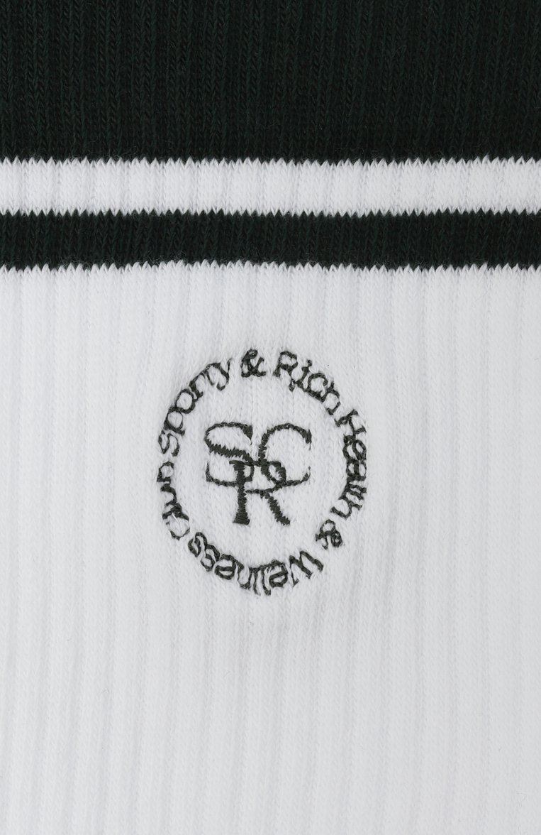 Хлопковые носки SPORTY AND RICH, арт. AC027606305WH12, фото 2