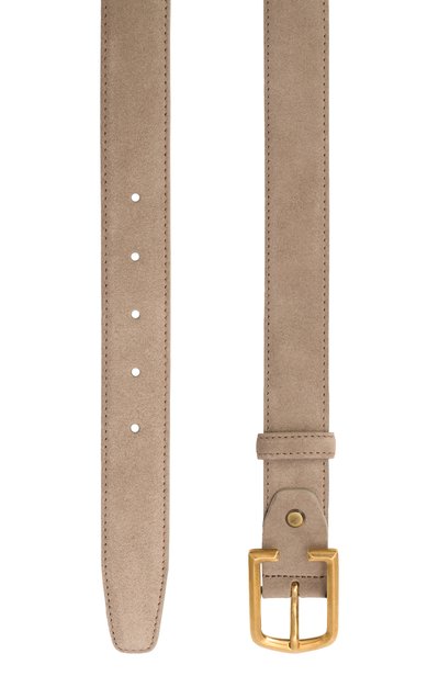 Замшевый ремень CORNELIANI светло-бежевого цвета по цене 54900 руб., арт. 28V312/2A20822, фото 3 Замшевый ремень CORNELIANI, арт. 28V312/2A20822, фото 3