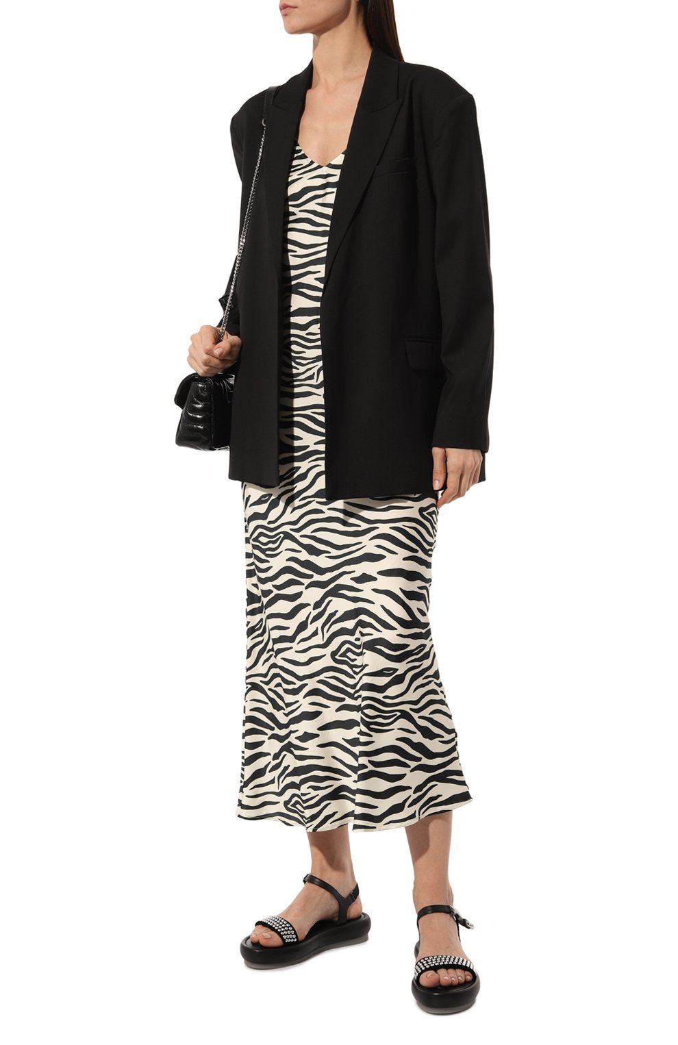 Атласное платье MC2 SAINT BARTH, арт. EYDIS, фото 2