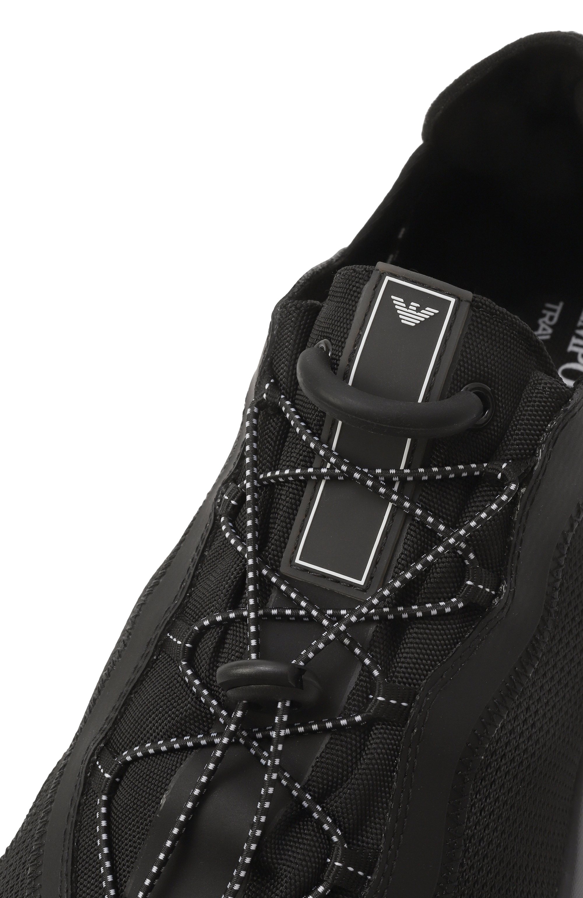 Текстильные кроссовки travel essentials EMPORIO ARMANI, арт. EM001675/AF14764, фото 7