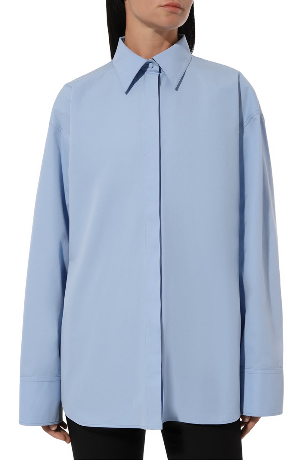 Хлопковая рубашка VALENTINO, арт. 3B0AB5L2/5DN, фото 3