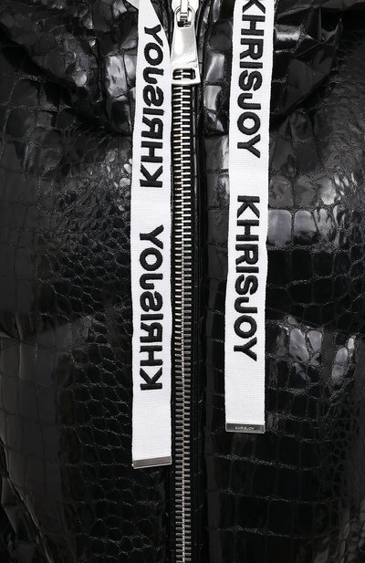 Пуховик KHRISJOY черного цвета по цене 179000 руб., арт. AFMW001/CR0C, фото 5 Пуховик KHRISJOY, арт. AFMW001/CR0C, фото 5