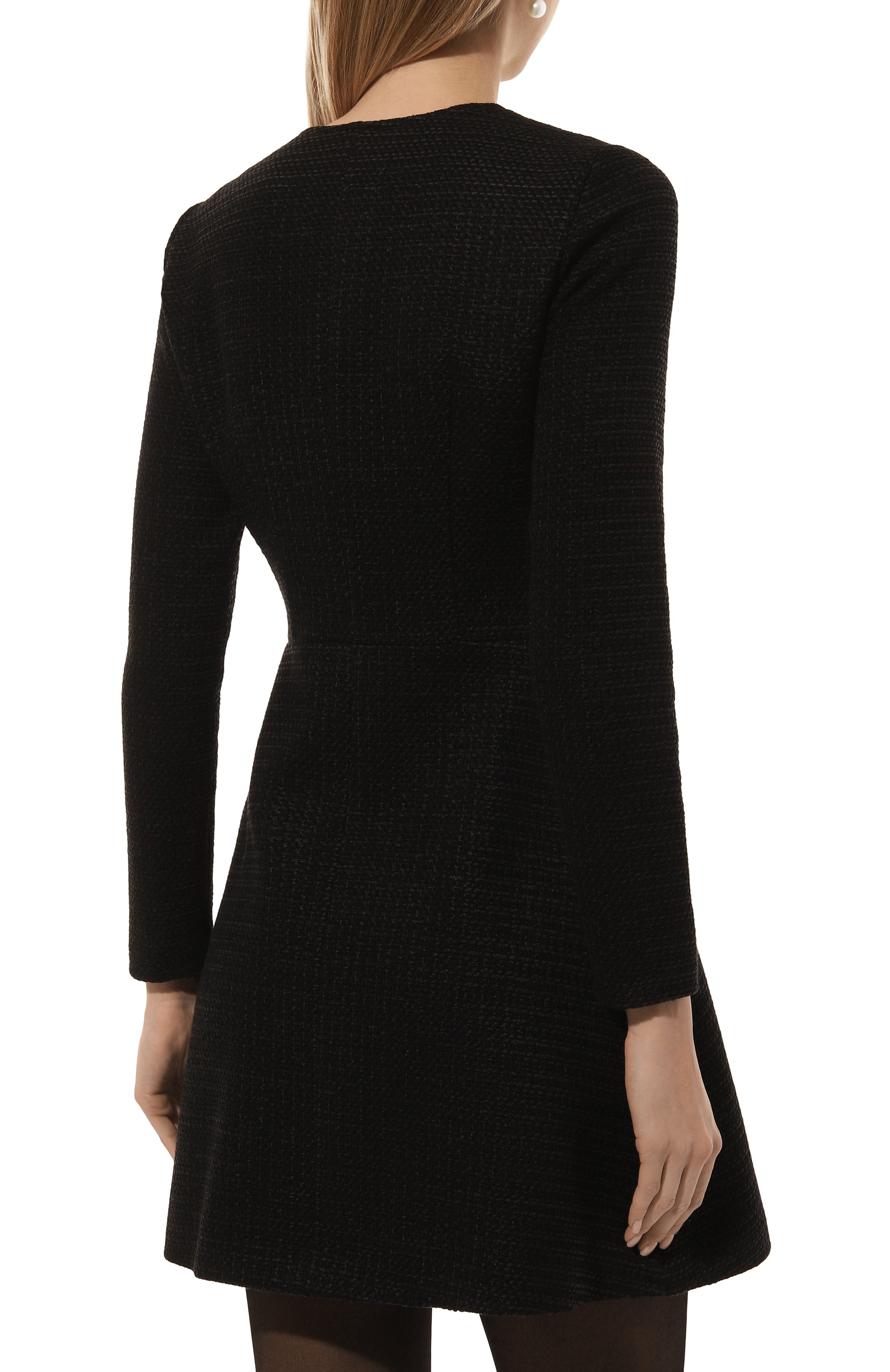 Хлопковое платье HUGO черного цвета по цене 44800 руб., арт. 50530474, фото 4 Хлопковое платье HUGO, арт. 50530474, фото 4