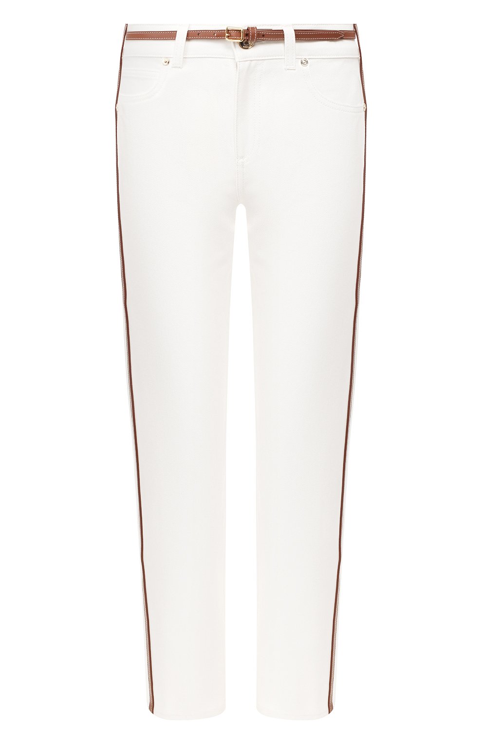 Джинсы с поясом BURBERRY, арт. 8016541, фото 1