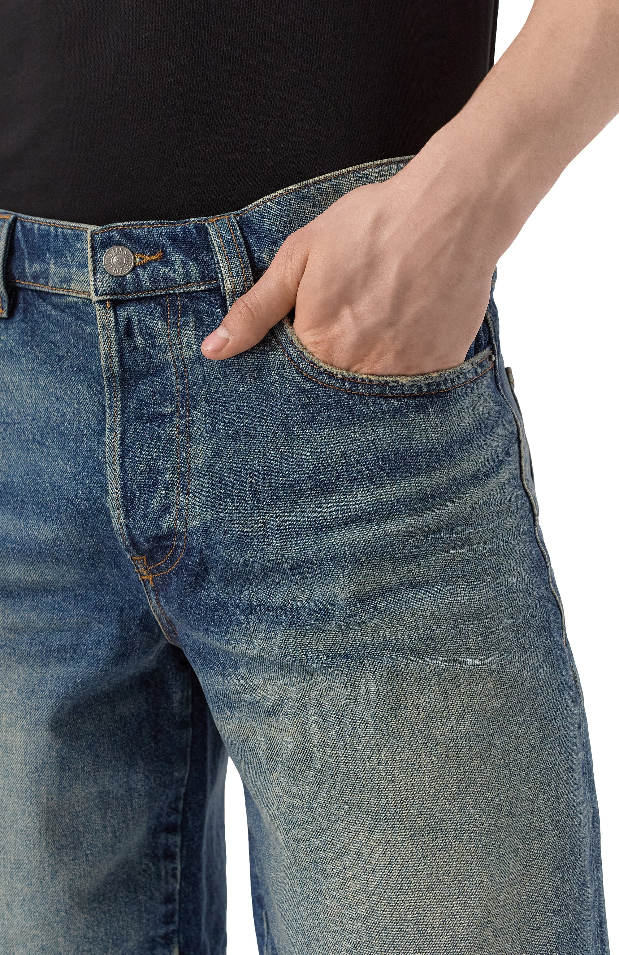 Джинсовые шорты regular DIESEL, арт. A06430/0GRDS, фото 5