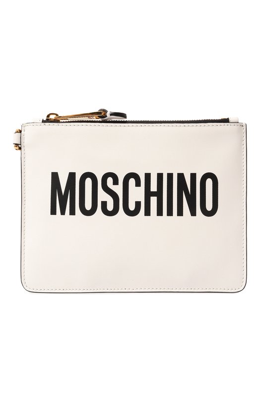 фото Кожаный футляр для документов moschino