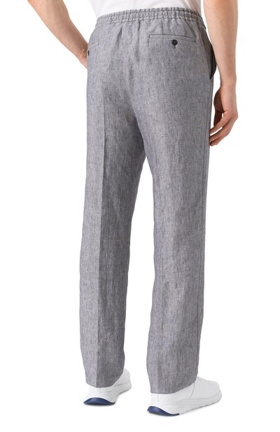 Льняные брюки CORNELIANI, арт. 254L27-2514159, фото 4