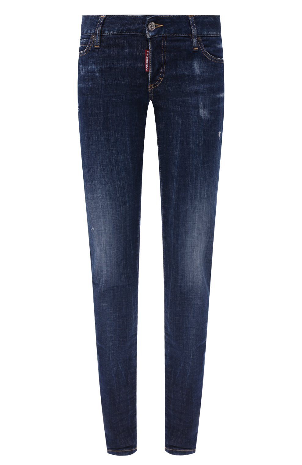 Джинсы DSQUARED2 синего цвета по цене 33500 руб., арт. S75LB0350/S30342, фото 1 Джинсы DSQUARED2, арт. S75LB0350/S30342, фото 1