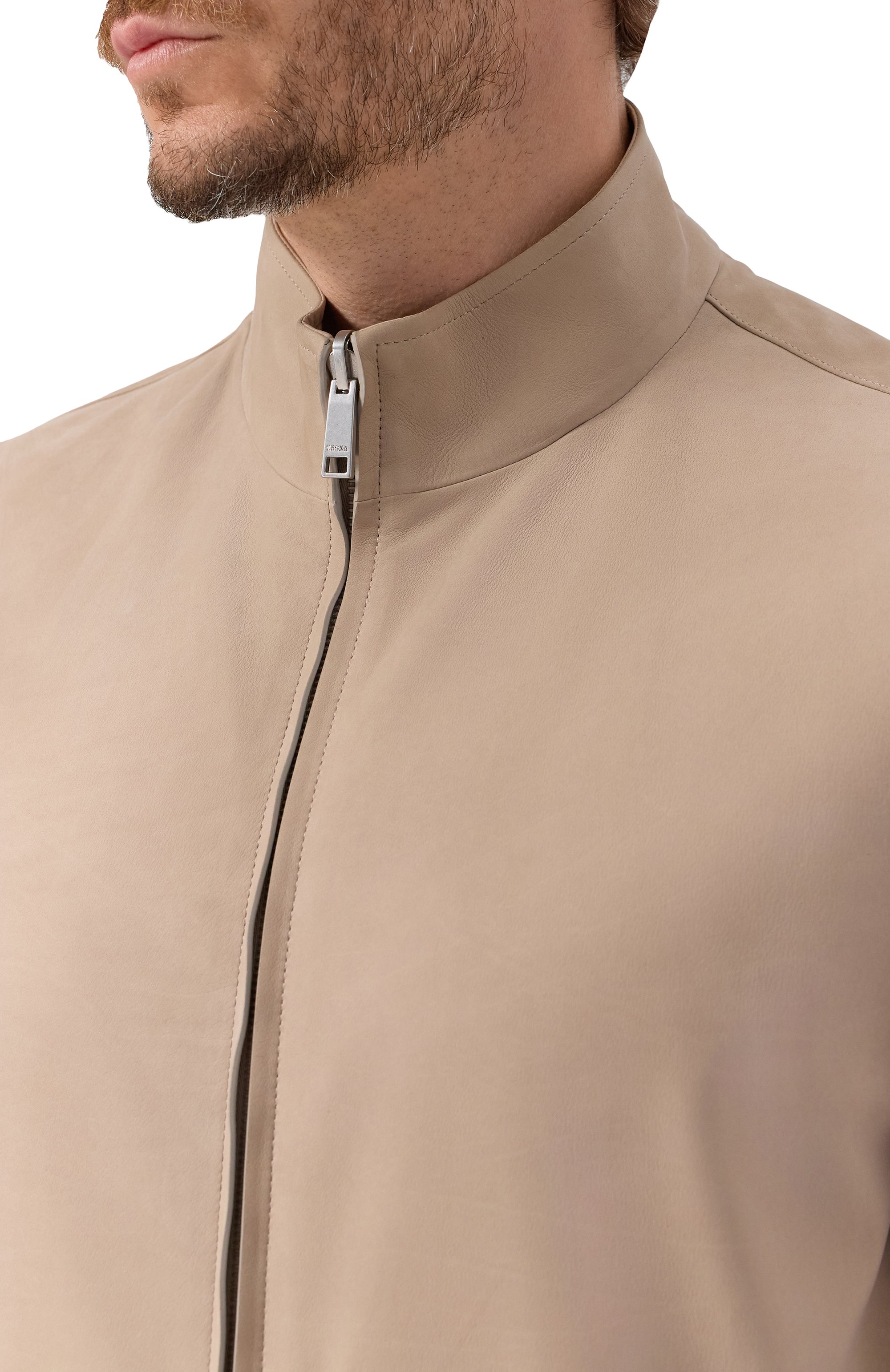 Кожаный бомбер ZEGNA, арт. F179T/UFPNTA9, фото 5