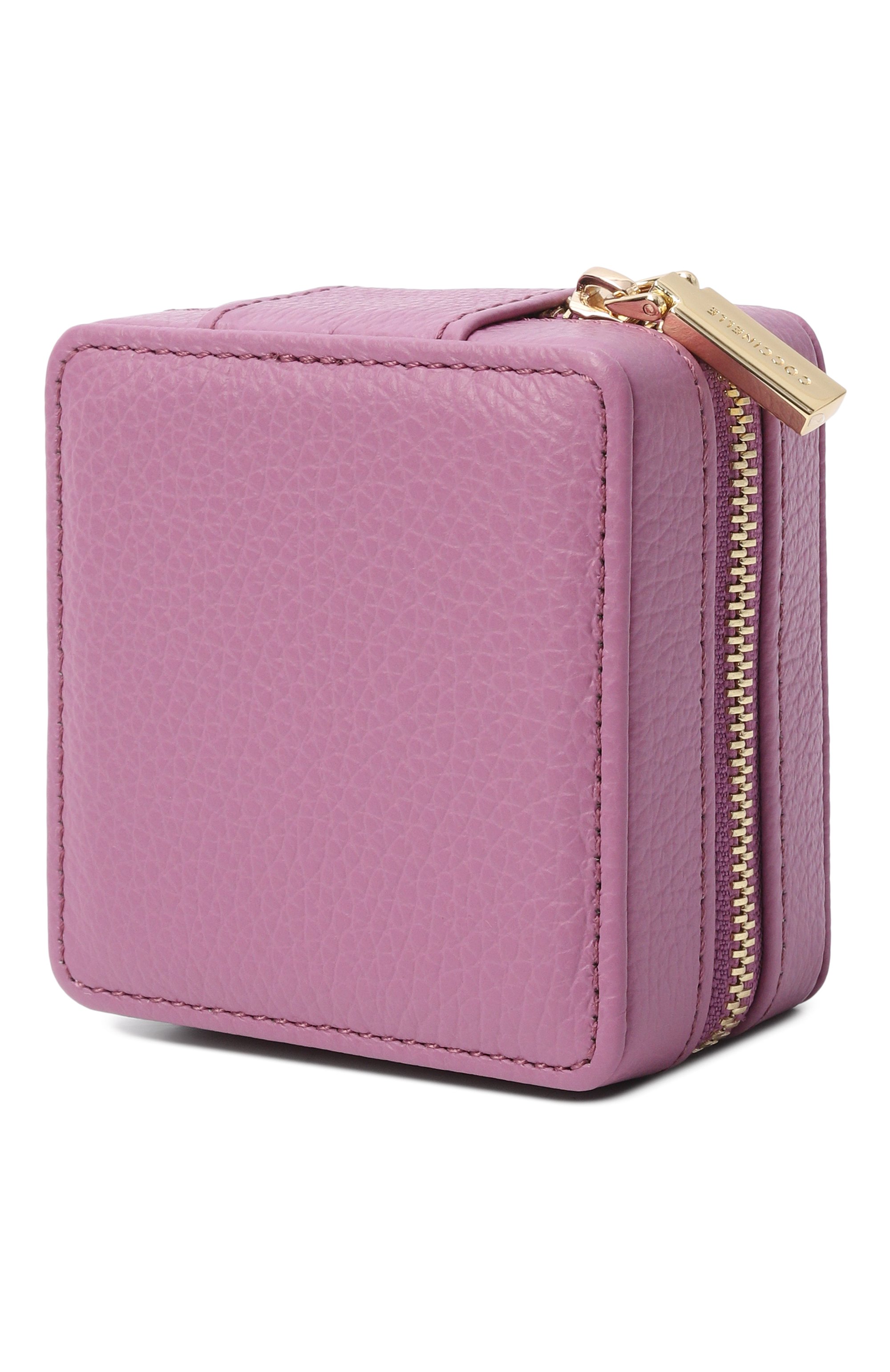 Кожаный футляр для украшений COCCINELLE сиреневого цвета по цене 10290 руб., арт. E2 QI0 15 01 01, фото 2 Кожаный футляр для украшений COCCINELLE, арт. E2 QI0 15 01 01, фото 2