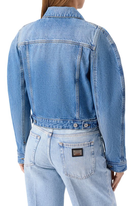 Джинсовая куртка Jacquemus 25HJAW00112/AD00038 Голубой  25HJAW00112/AD00038 Фото 4