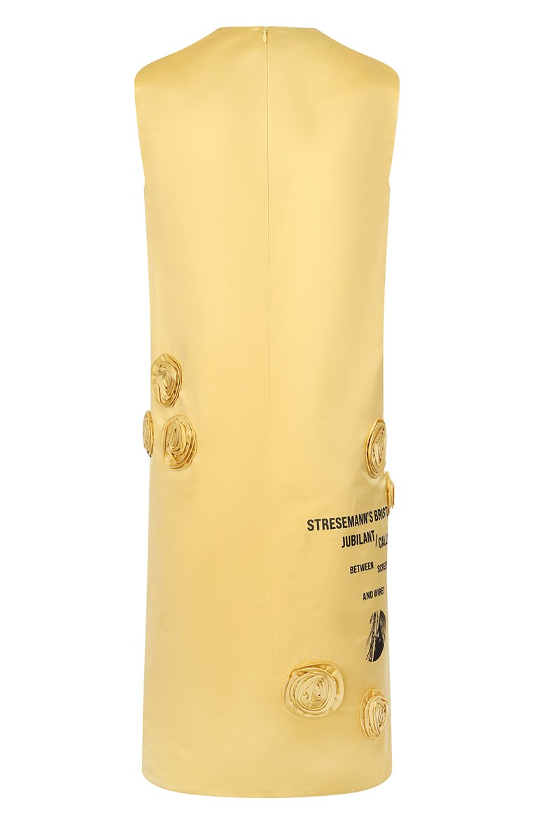 Атласное платье PRADA, арт. P3D89R-1YRE-F0YXI, фото 2