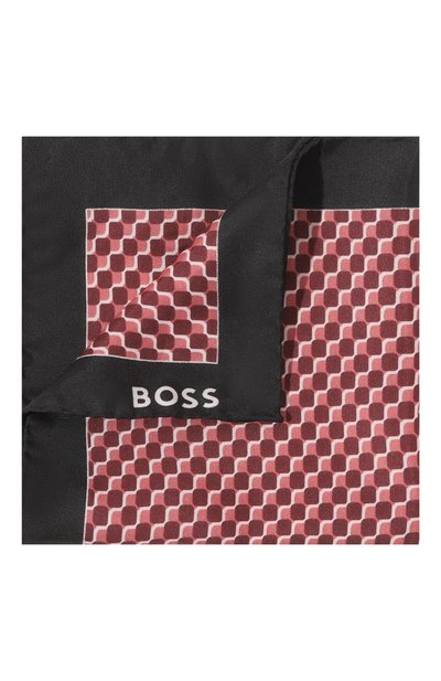 Платок из хлопка и шелка BOSS, арт. 50491125, фото 1
