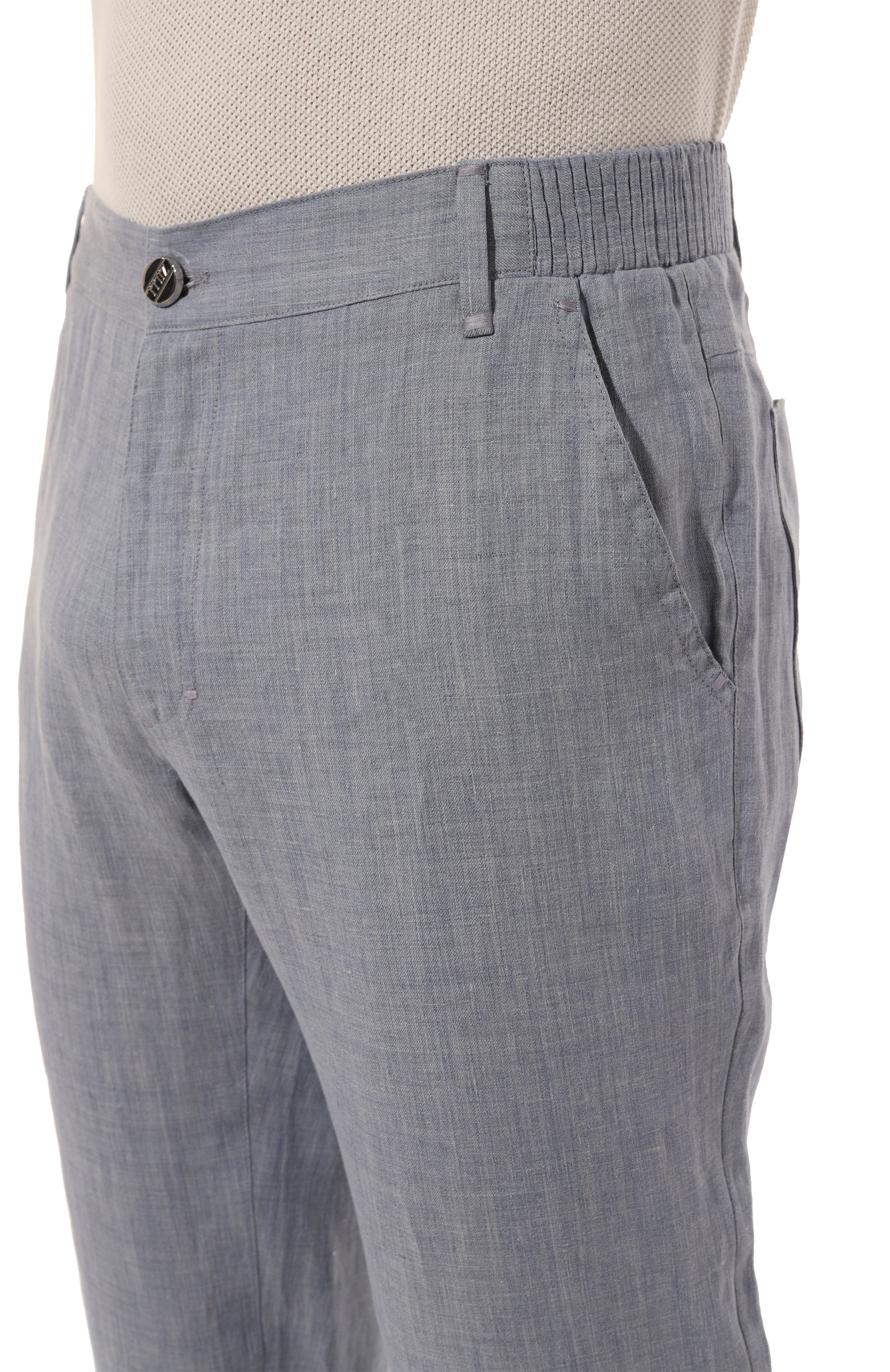 Льняные брюки ZILLI, арт. CP211MM080040003U, фото 5