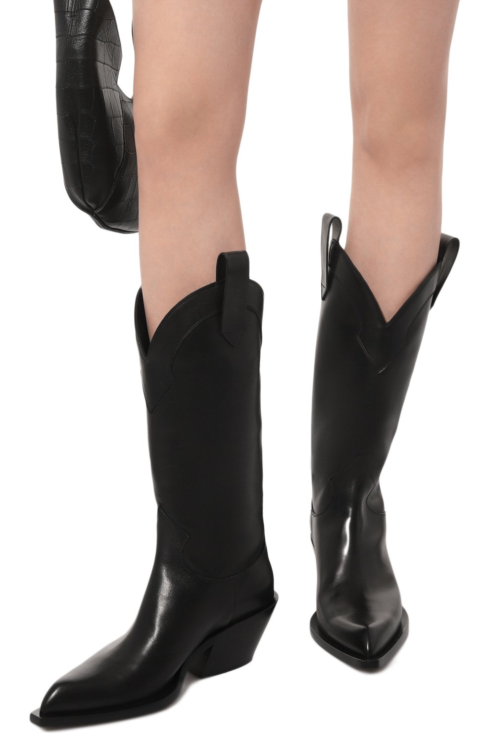 Кожаные казаки pluma MATTIA CAPEZZANI, арт. W354/VITELL0 GAUCH0, фото 3