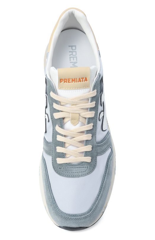 Комбинированные кроссовки Miсk Premiata MICK/VAR 7245 Голубой  MICK/VAR 7245 Фото 6