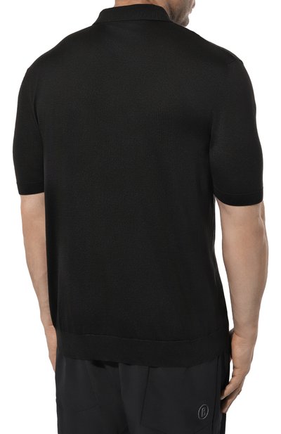 Шелковое поло ZILLI, арт. KBP002M0640VTS000_1, фото 4