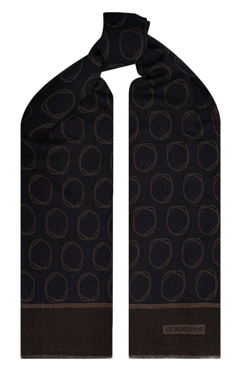 Шерстяной шарф CORNELIANI, арт. 92B346-3829022, фото 1