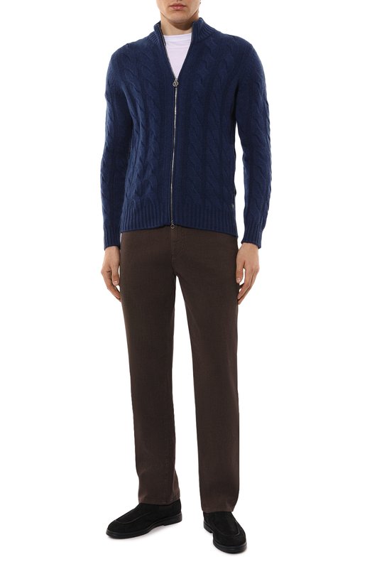 Замшевые челси Andrea Ventura Firenze Синий, фото 2