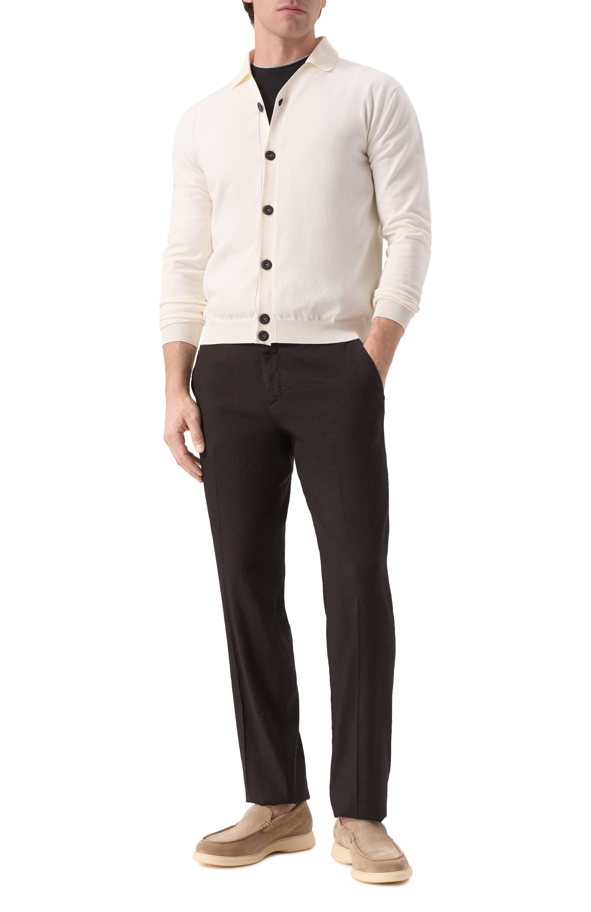 Хлопковый кардиган KITON, арт. UMM060701, фото 2