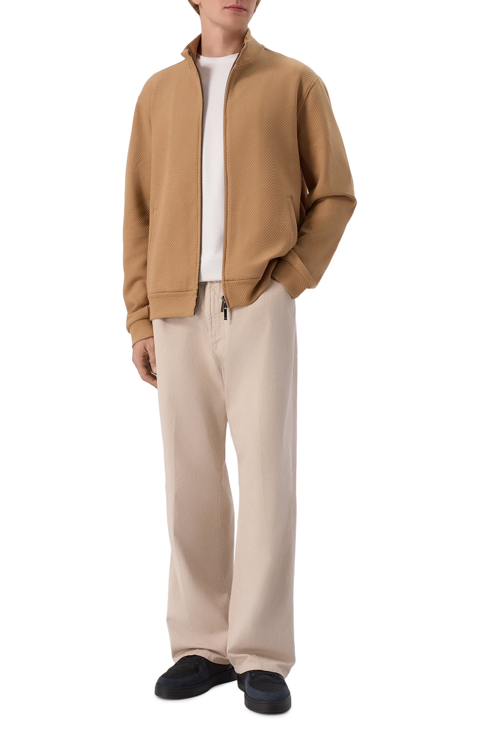 Комбинированные кеды EMPORIO ARMANI, арт. EM005293/AF23155, фото 2