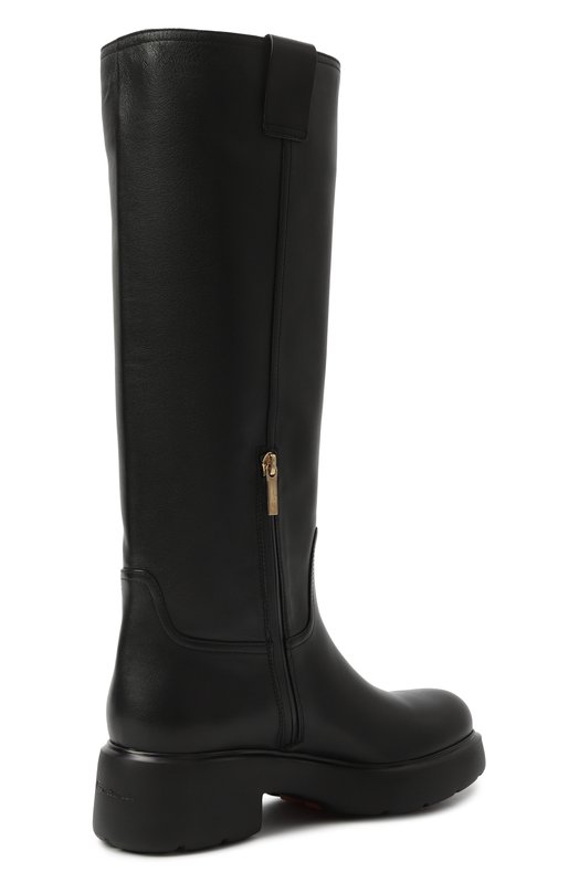 Кожаные сапоги Santoni WSEG71747SM0NVRF Чёрный  WSEG71747SM0NVRF Фото 5