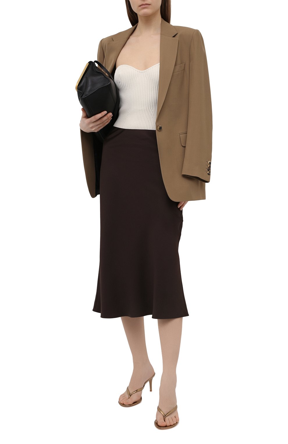 Кожаные мюли calypso GIANVITO ROSSI, арт. G11260.70RIC.METMEK0, фото 2