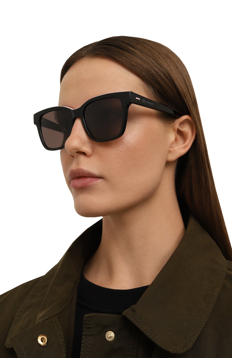 Солнцезащитные очки и цепочка M MISSONI черного цвета по цене 11300 руб., арт. MMI0133 807, фото 2 Солнцезащитные очки и цепочка M MISSONI, арт. MMI0133 807, фото 2