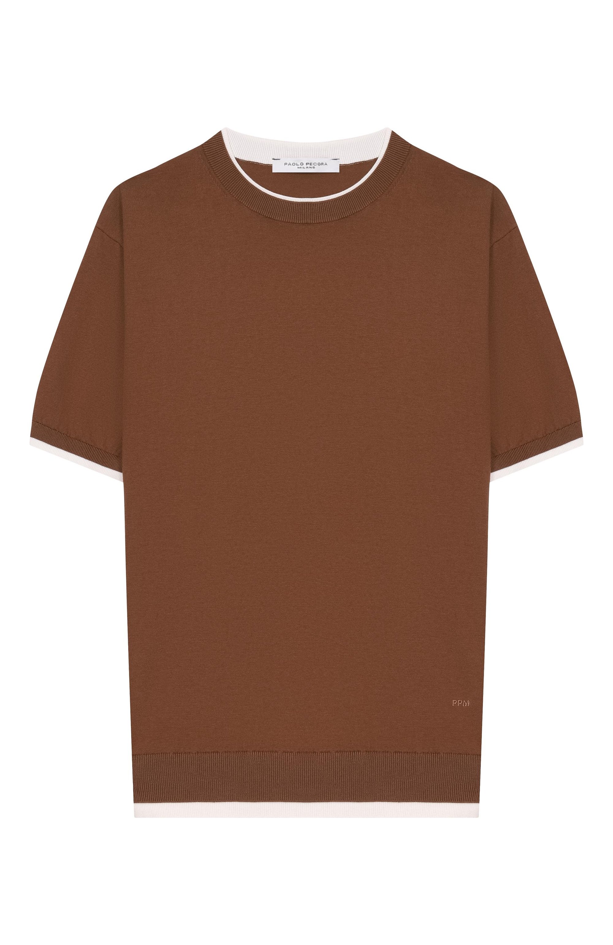 Хлопковый пуловер PAOLO PECORA MILANO, арт. PP4272_001, фото 1