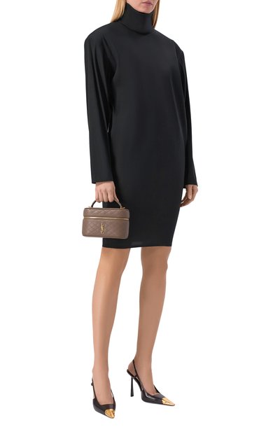 Сумка gaby SAINT LAURENT светло-коричневого цвета по цене 285000 руб., арт. 766731/1EL07_001, фото 3 Сумка gaby SAINT LAURENT, арт. 766731/1EL07_001, фото 3