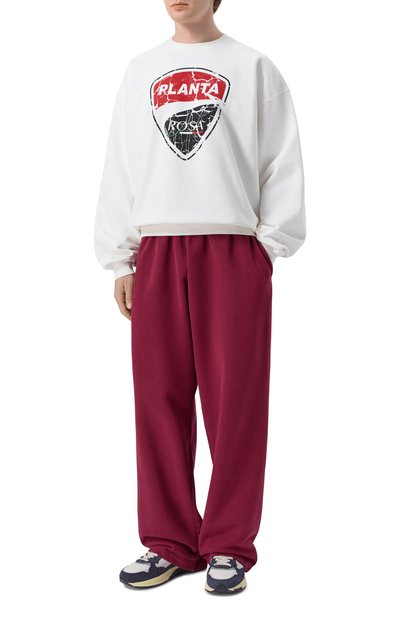 Хлопковый свитшот PLANTA ROSA, арт. PR/SW/RACE/470VELVET, фото 2