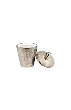 Подсвечник с крышкой platinum fine paisley STEFANO RICCI серебряного цвета, арт. 0ACAN002/VELIN2 | Фото 1 (Нос: Не проставлено; Региональные ограничения белый список (Axapta Mercury): Не проставлено; Ограничения доставки: fragile-2, flammable)