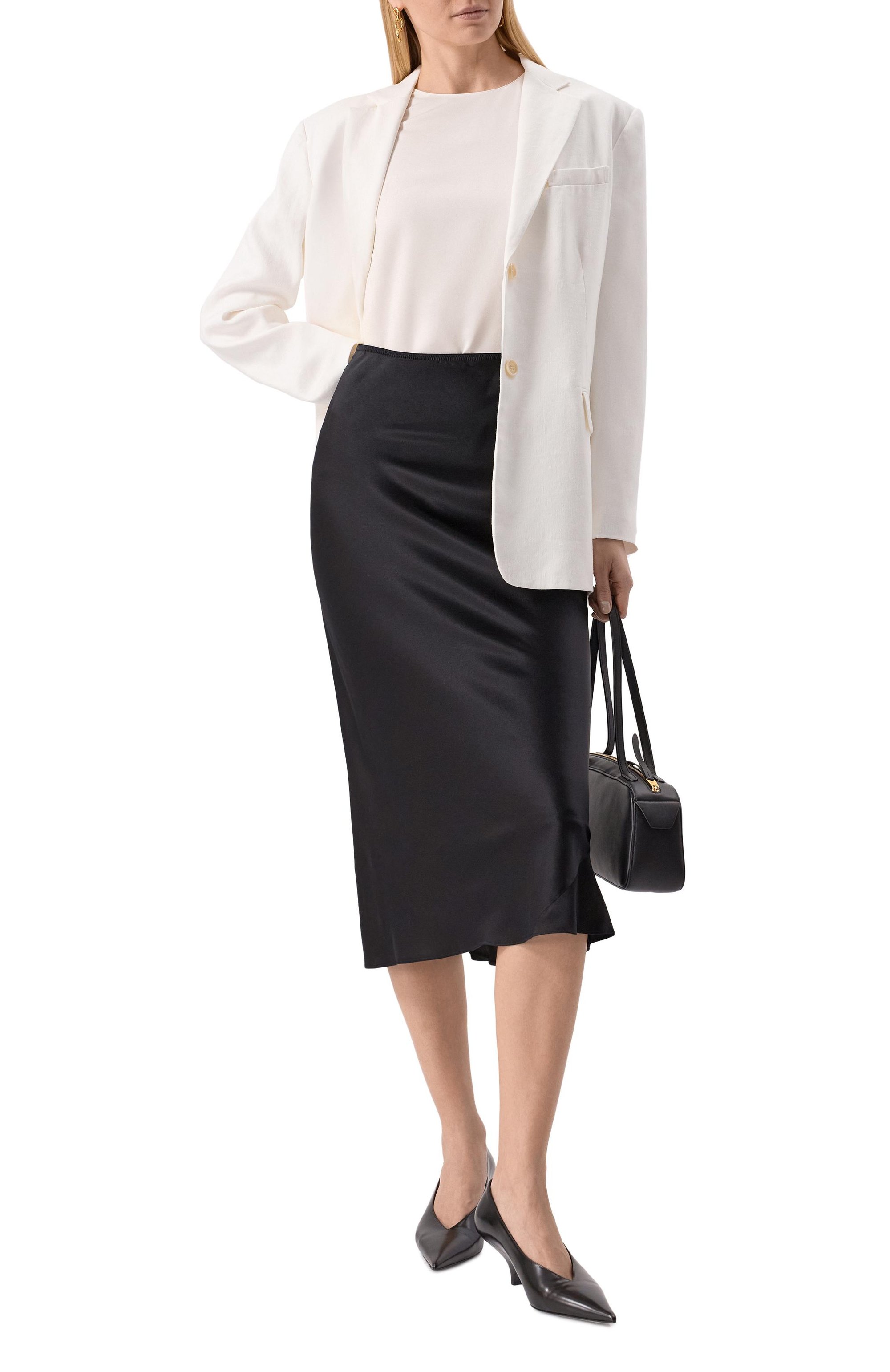 Шелковый топ THEORY, арт. M0102539, фото 2