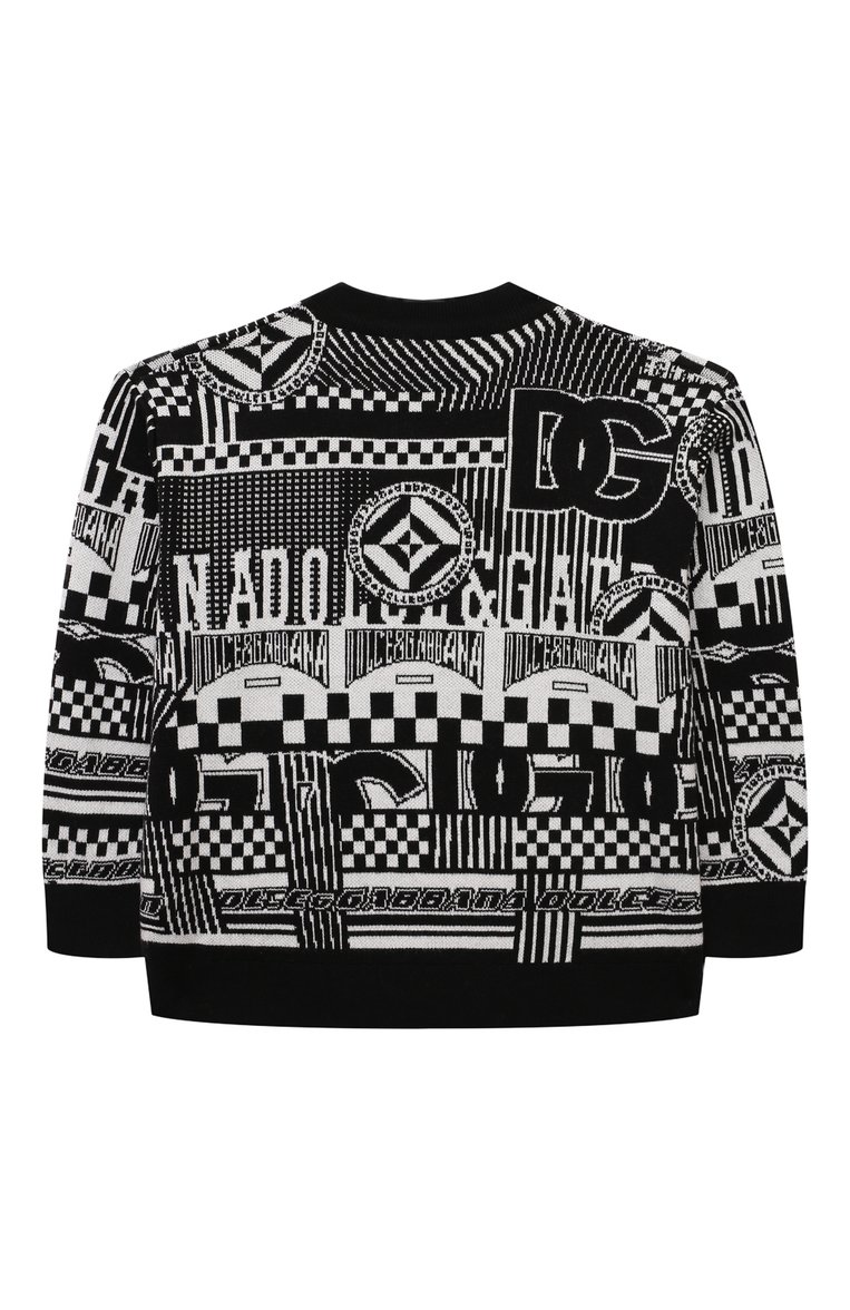 Свитер из хлопка и кашемира DOLCE & GABBANA, арт. L4KWE2/JFMHY, фото 1