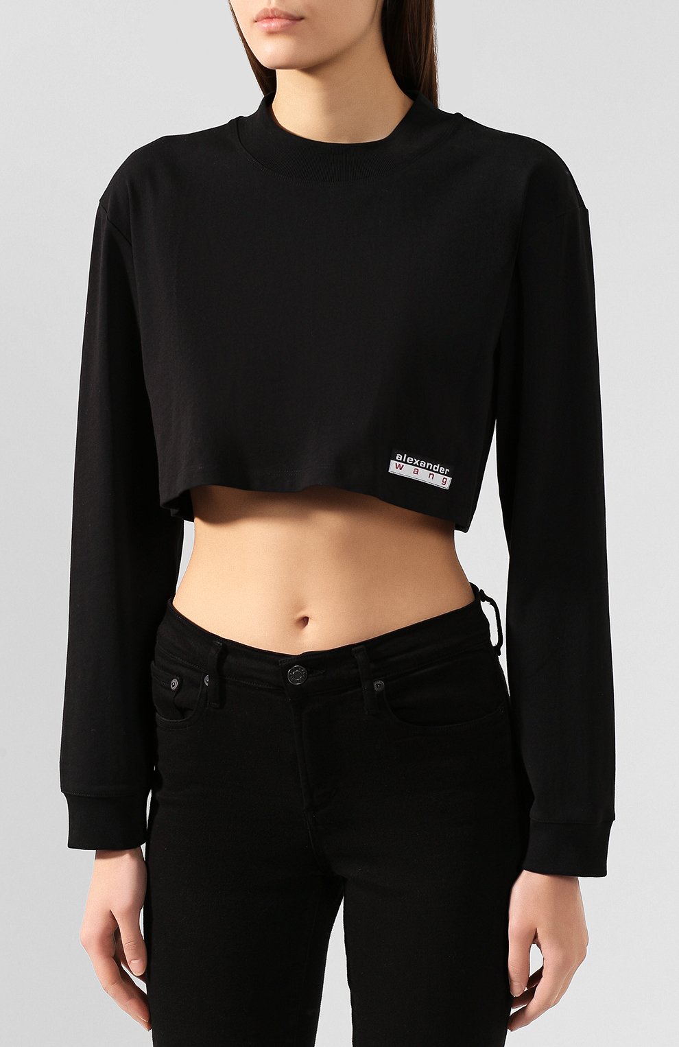 Хлопковый пуловер ALEXANDERWANG.T, арт. 4CC2191102, фото 3