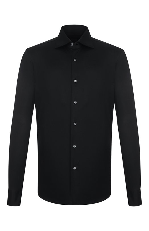 Хлопковая сорочка MVST SLIM/GABRIELLE/R0UND/1628-JERSEY (INTERL0CK) Чёрный SLIM/GABRIELLE/R0UND/1628-JERSEY (INTERL0CK)