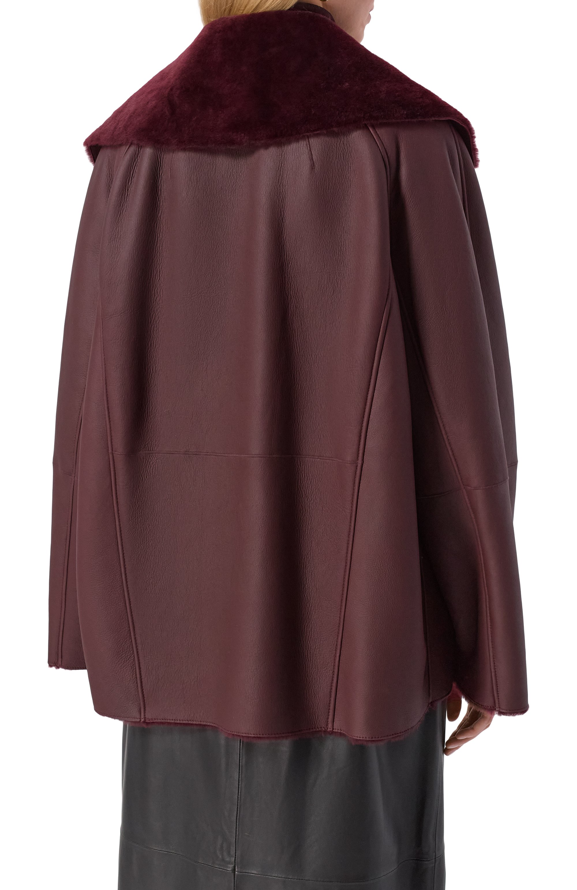 Дубленка из овчины MVST, арт. M25.1PW.F002/TEMPESTA MAT PE, фото 4