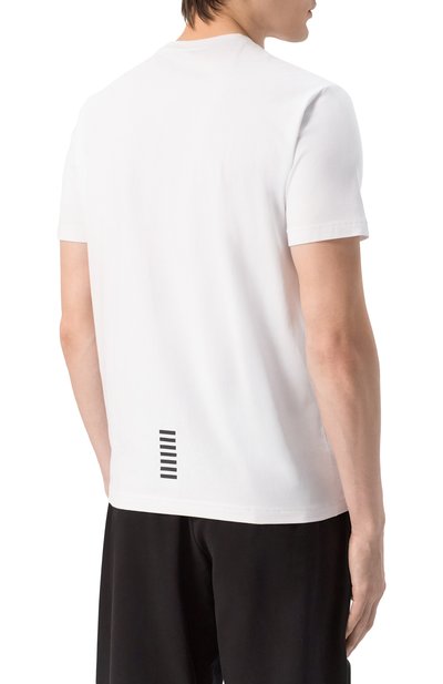 Хлопковая футболка EA7, арт. 8NPT26/PJVQZ, фото 4