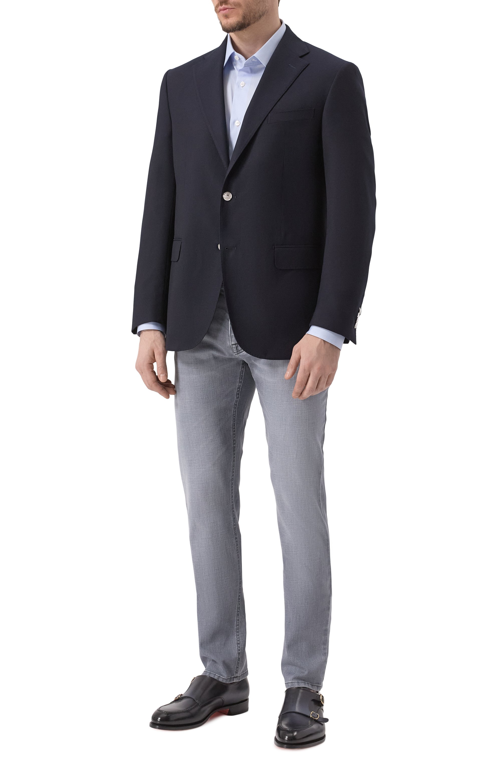 Шерстяной пиджак CORNELIANI, арт. 256008-2518475, фото 3