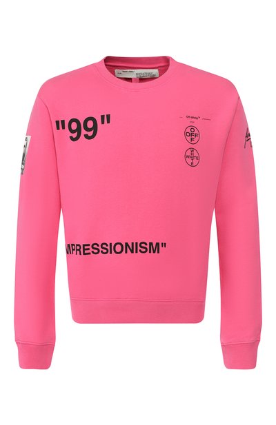 Хлопковый свитшот OFF-WHITE, арт. 0MBA025R190030112888, фото 1