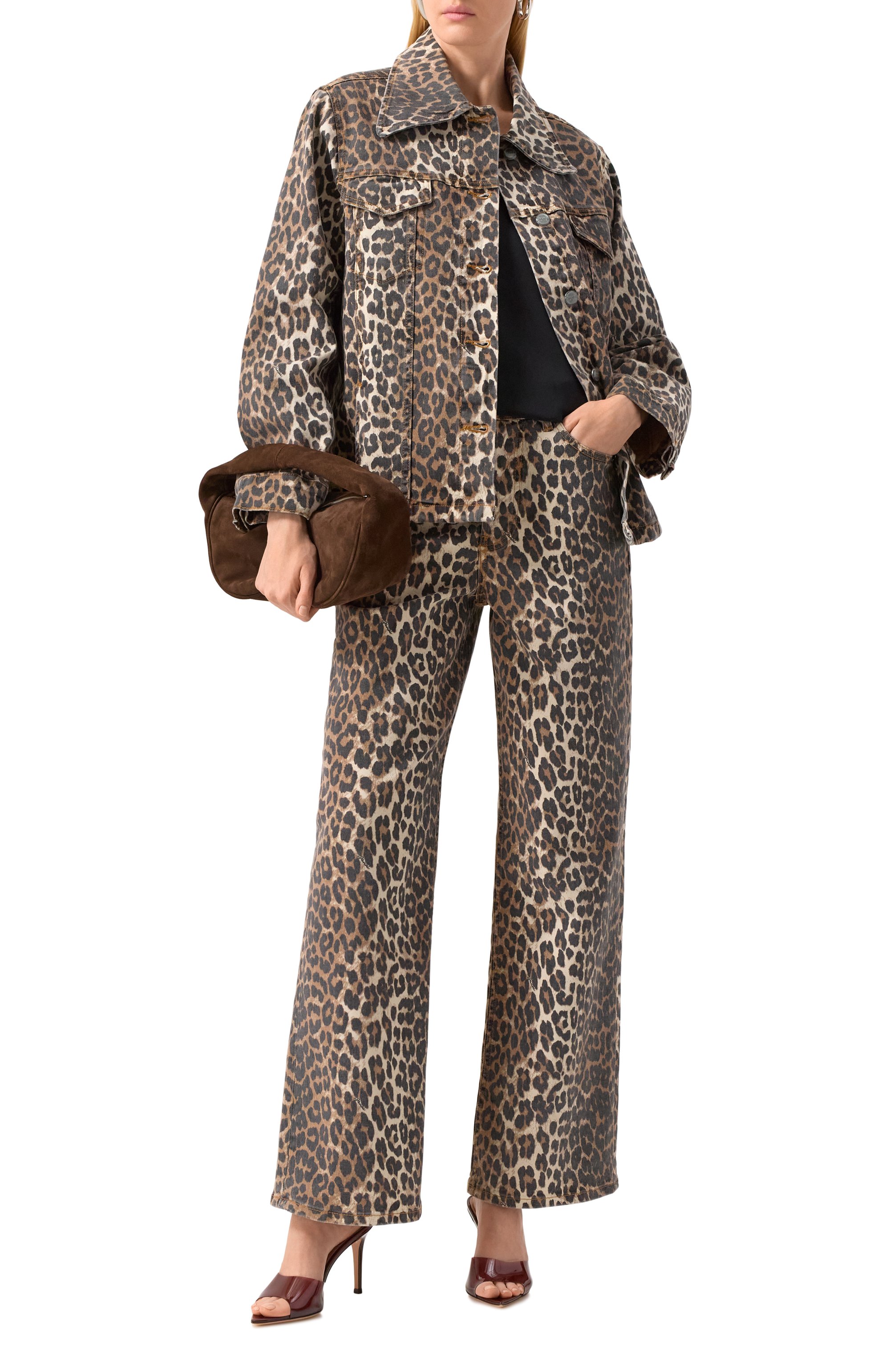 Джинсовая куртка GANNI, арт. J1581, фото 2