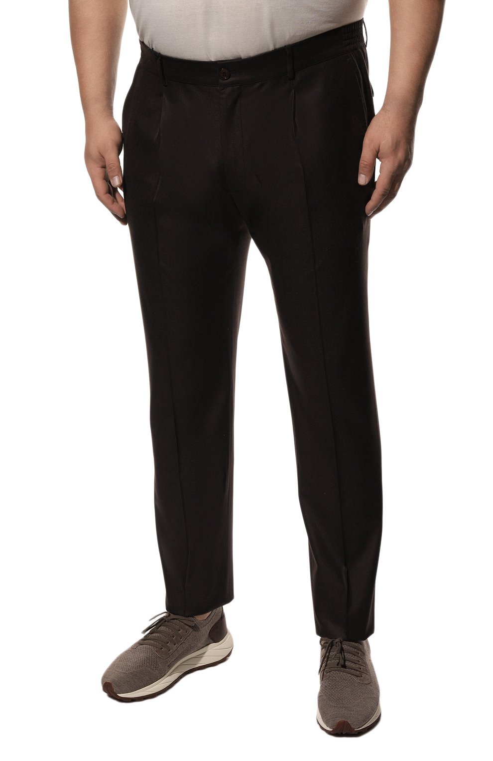 Брюки из шерсти и кашемира STEFANO RICCI, арт. M1T2400290/WC002G, фото 3