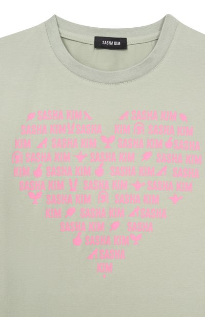 Хлопковая футболка SASHA KIM, арт. SK-00000620, фото 3