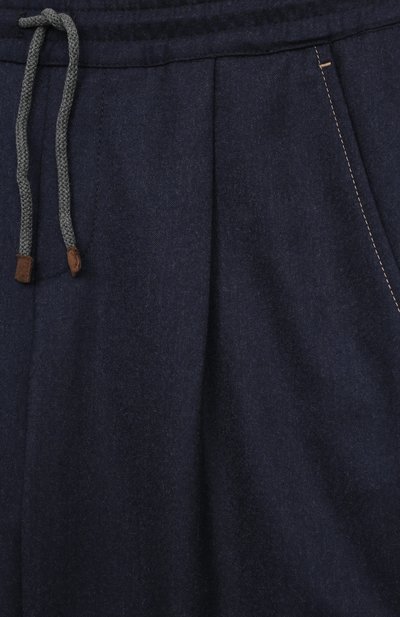 Шерстяные брюки BRUNELLO CUCINELLI, арт. BE226P504C, фото 3