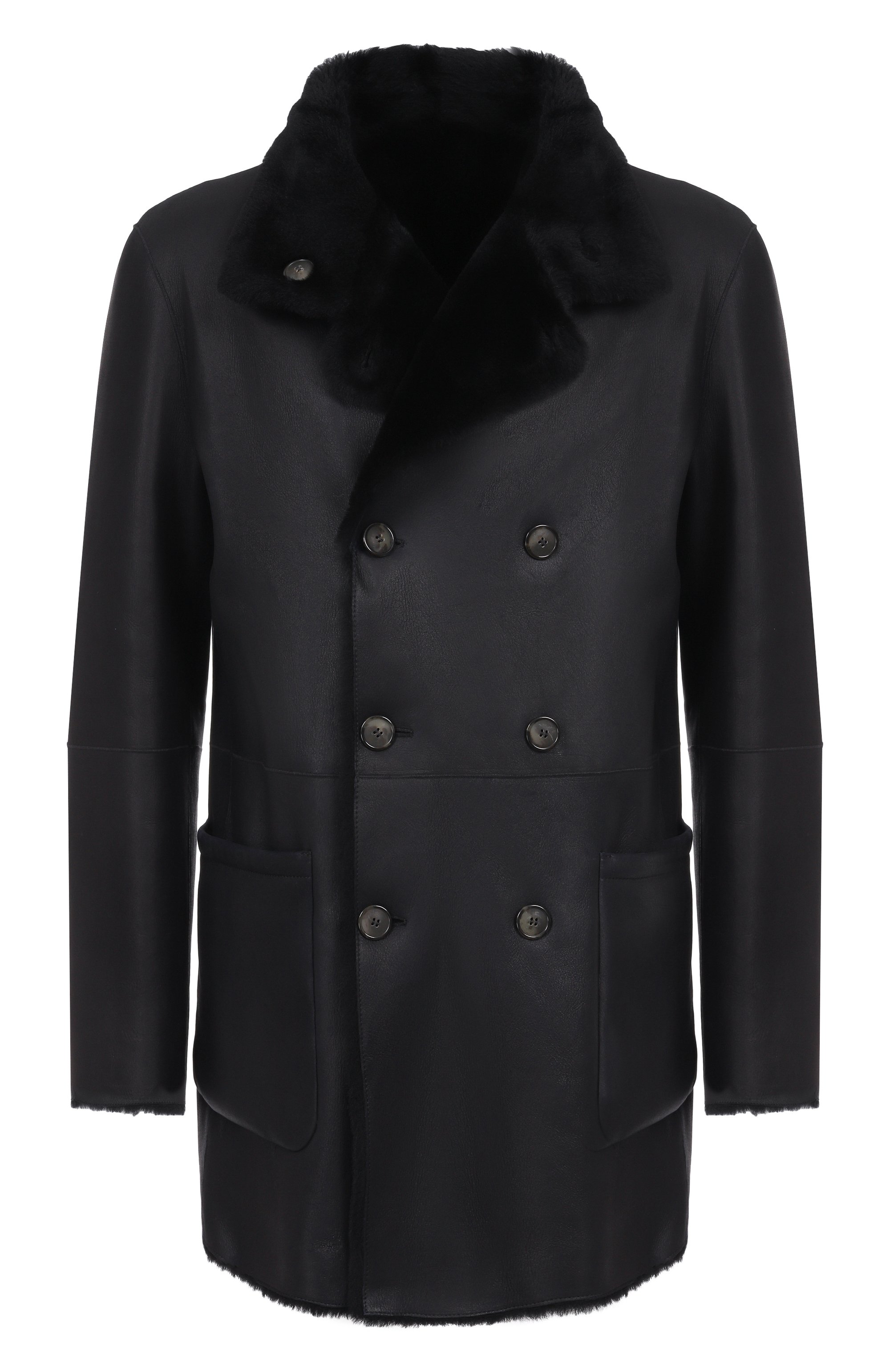 Двусторонняя дубленка из овчины GIORGIO ARMANI, арт. 4SB03P/4SP19, фото 1