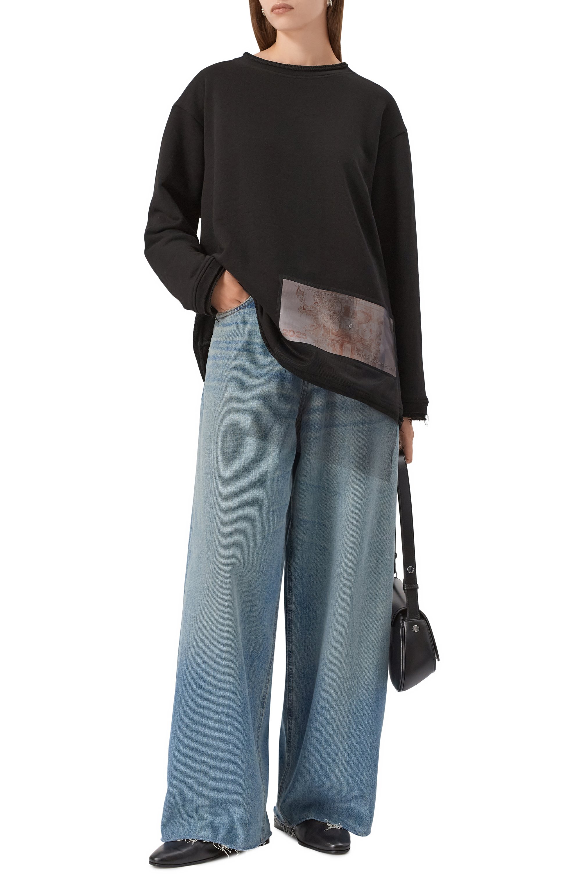 Хлопковый лонгслив MIDGARD PARIS, арт. SR50CN-OS-BK, фото 2