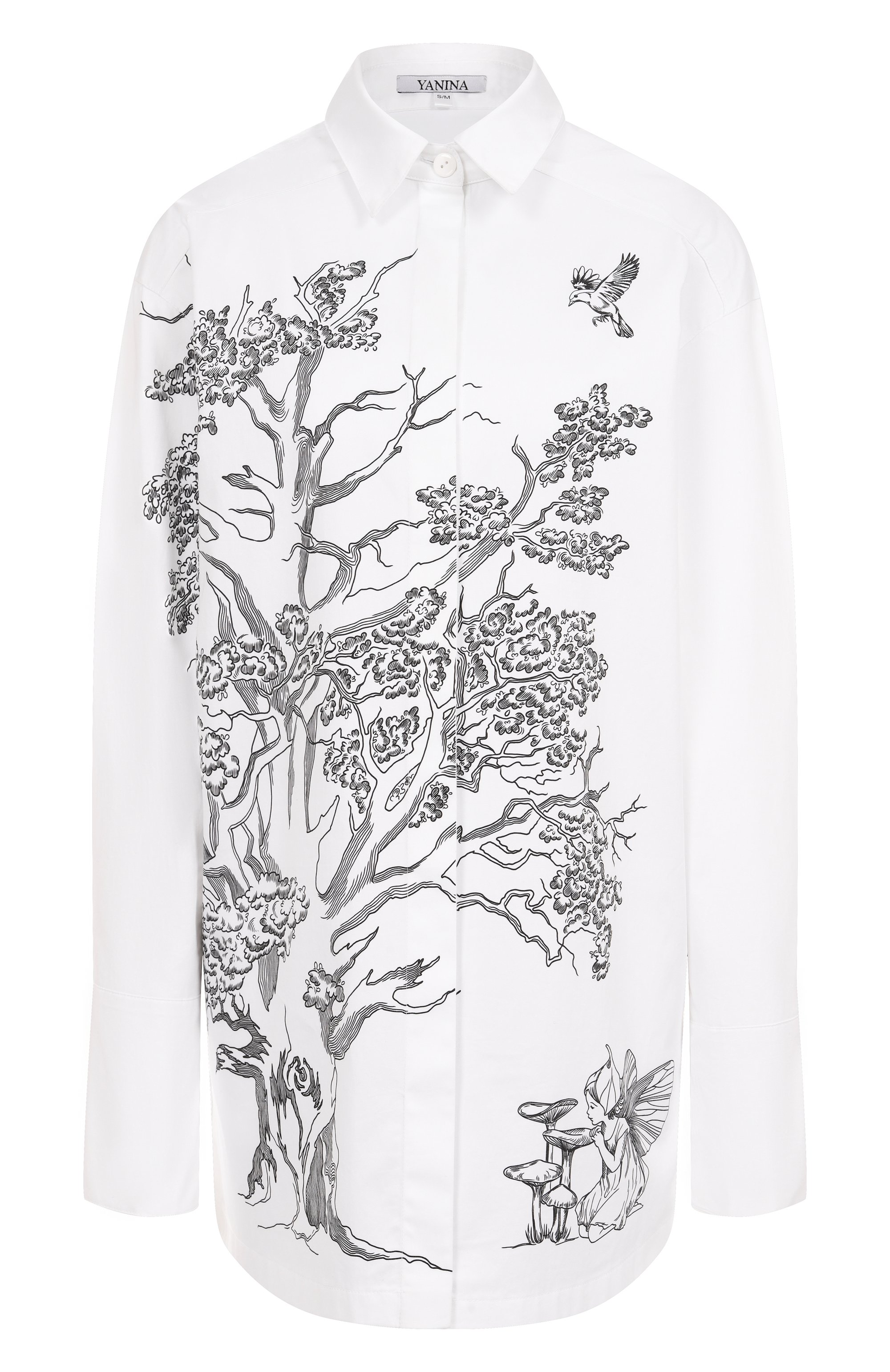Хлопковая рубашка YANINA, арт. T-2862, фото 1