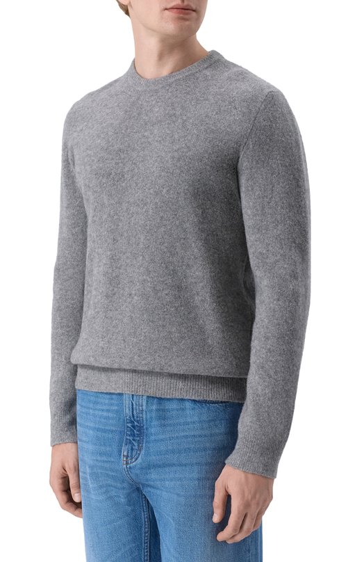 Свитер из шерсти и кашемира Corneliani 26M578-2625159 Серый  26M578-2625159 Фото 3